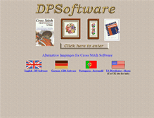Tablet Screenshot of cross-stitch-software.co.uk